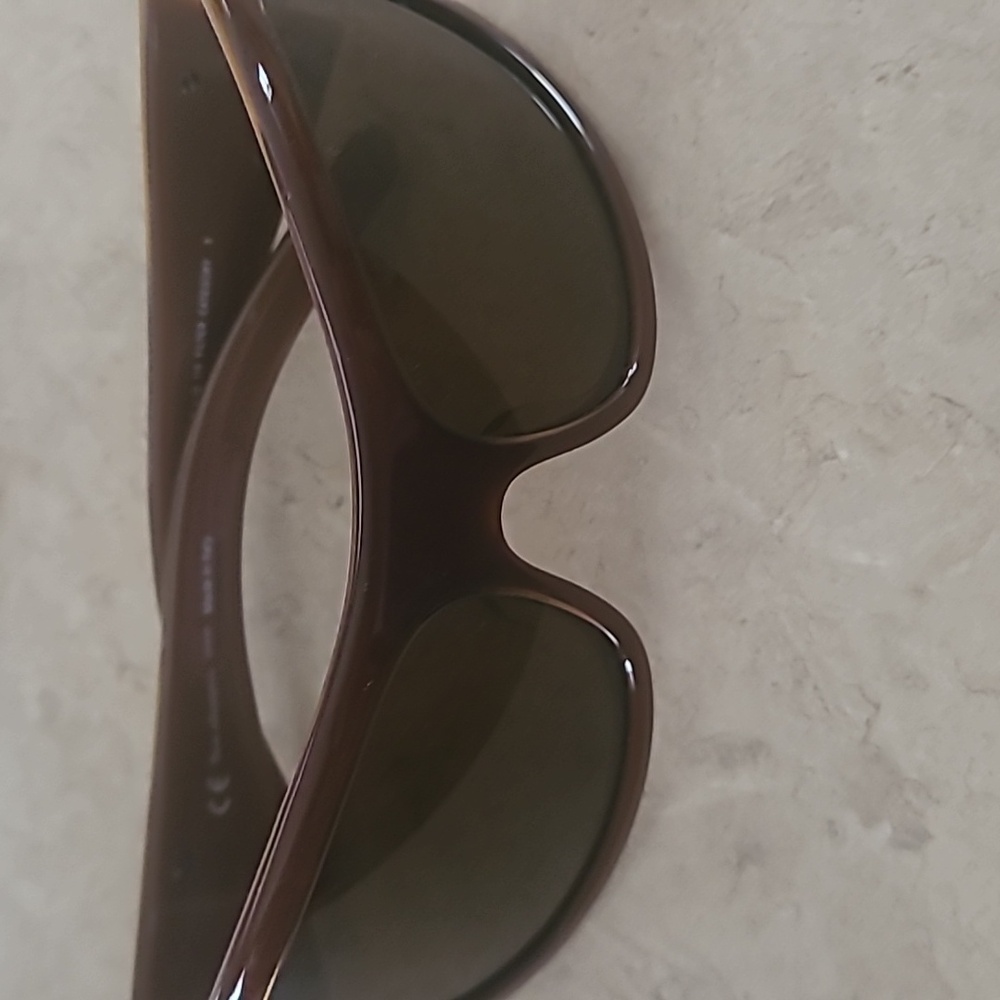 Tonino Lamborghini Brown Sunglasses Wrap Around Style